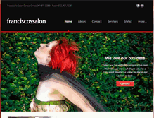 Tablet Screenshot of franciscossalon.com